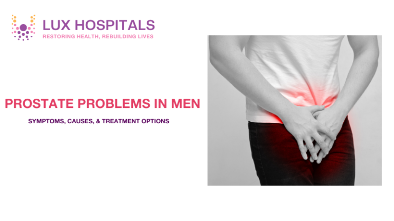 Prostate problems in men