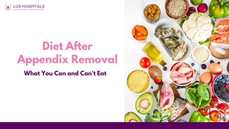 Diet After Appendix Removal