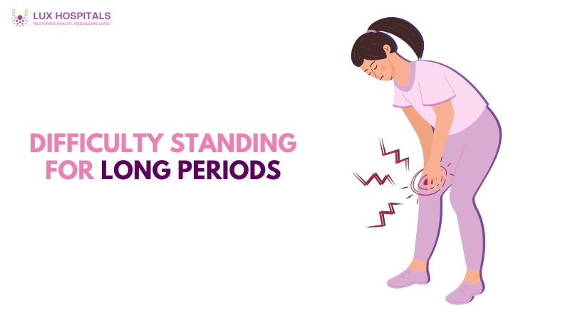 Difficulty Standing for Long Periods: A Sign of Underlying Health Issues?