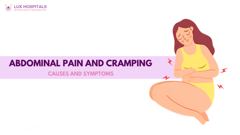 Abdominal pain and cramping