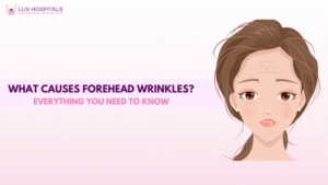 Forehead wrinkles