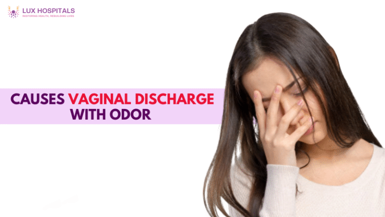 Vaginal discharge with odor