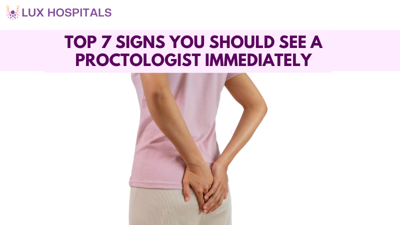 Top 7 signs you should see proctologist