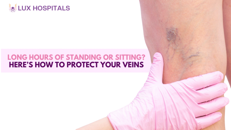 Long Hours Standing or Sitting? Protect Your Veins