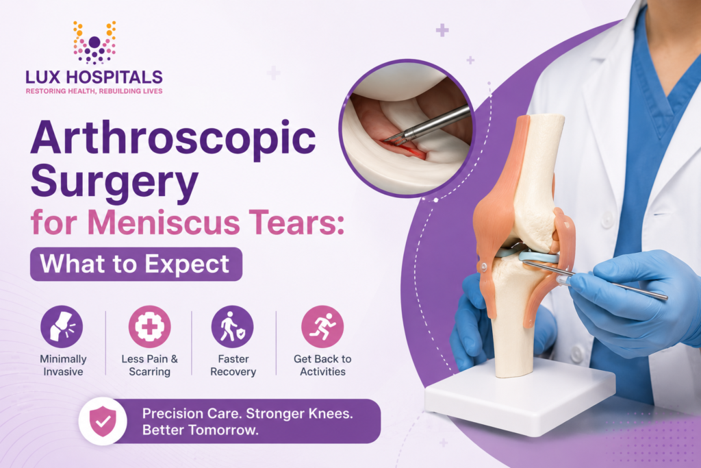 Arthroscopic Surgery for Meniscus Tears: What to Expect
