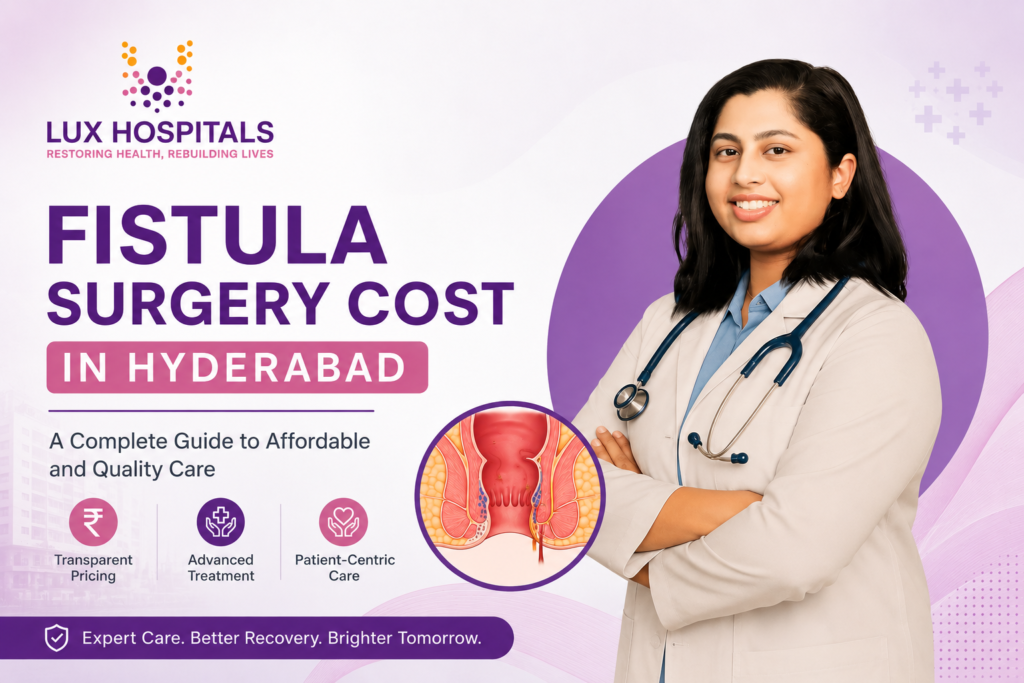 Fistula Surgery Cost in Hyderabad: Complete Guide by Expert Surgeons at Lux Hospitals