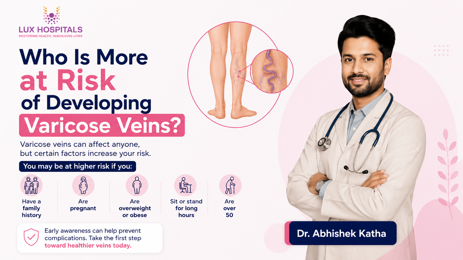 Who is More at Risk of Developing Varicose Veins?