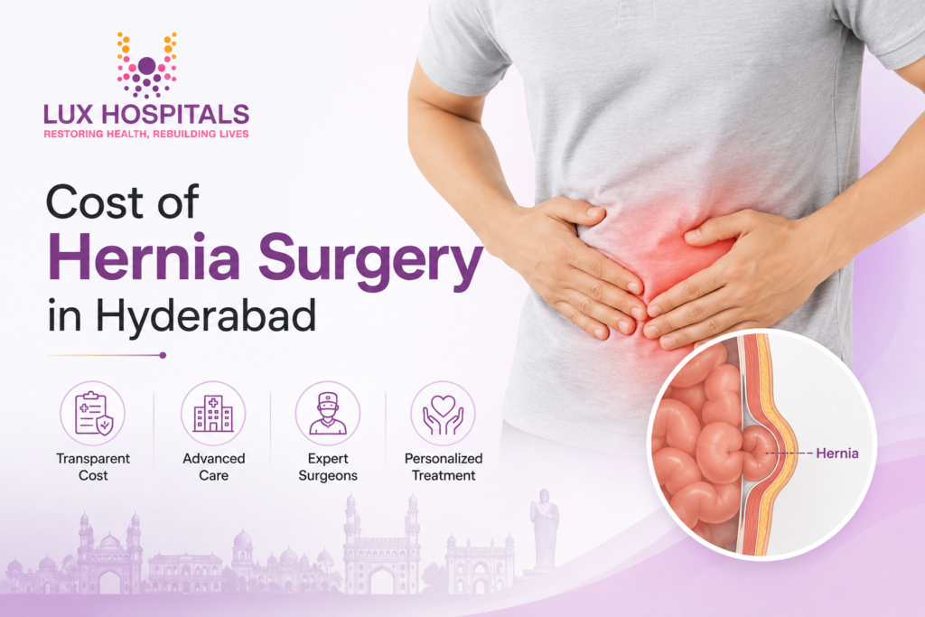 Cost of Hernia Surgery in Hyderabad: Factors That Affect Pricing