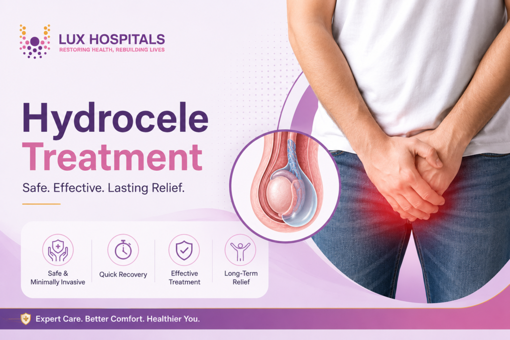 Hydrocele Treatment in Hyderabad: What Patients Should Expect?