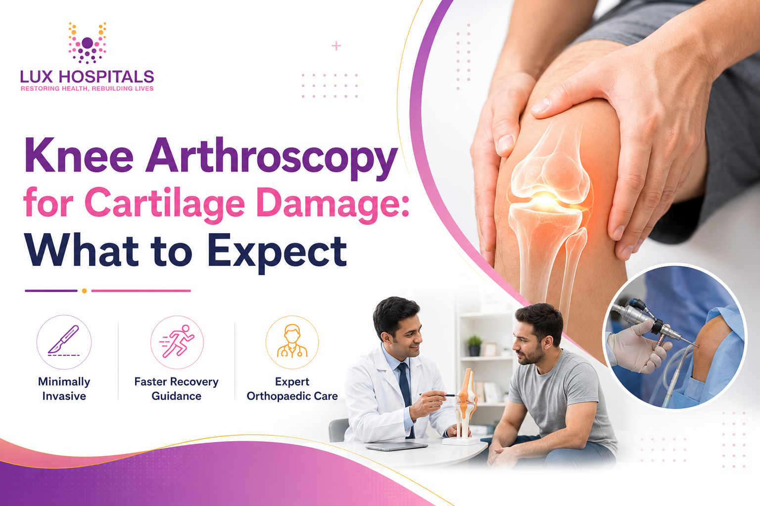 Knee Arthroscopy for Cartilage Damage: What to Expect