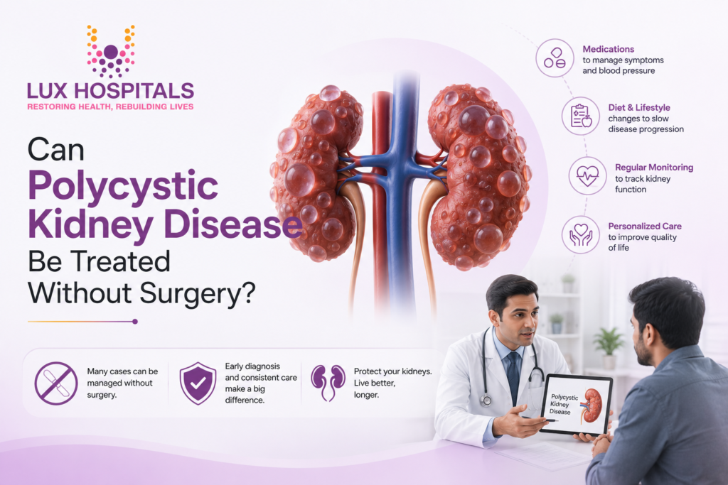 Can Polycystic Kidney Disease Be Treated Without Surgery?