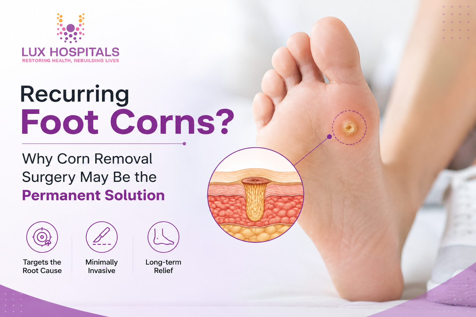 Recurring Foot Corns? Don’t Ignore the Warning Signs