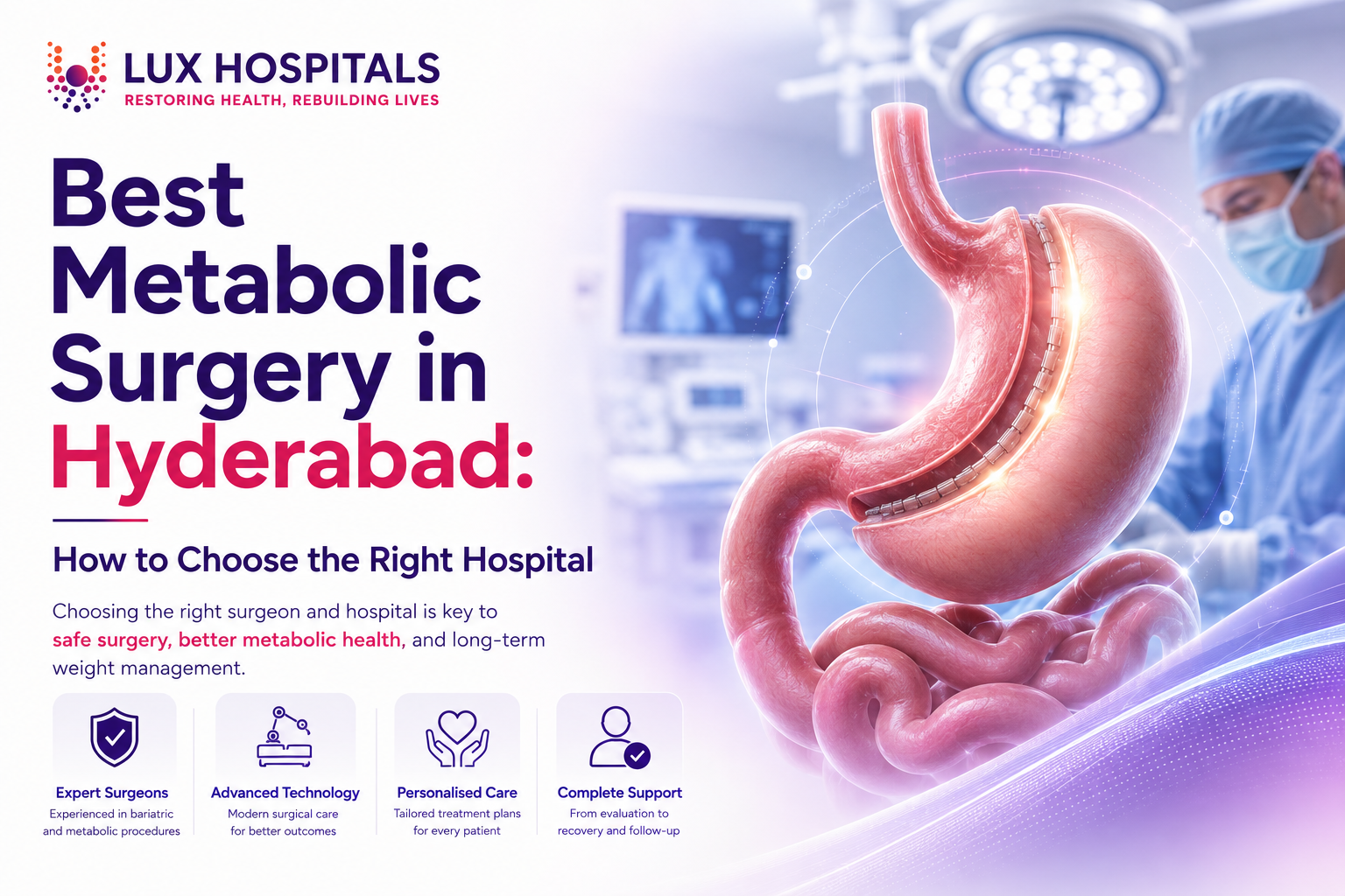 Best Metabolic Surgery in Hyderabad: How to Choose the Right Hospital