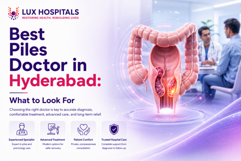 Best Piles Doctor in Hyderabad