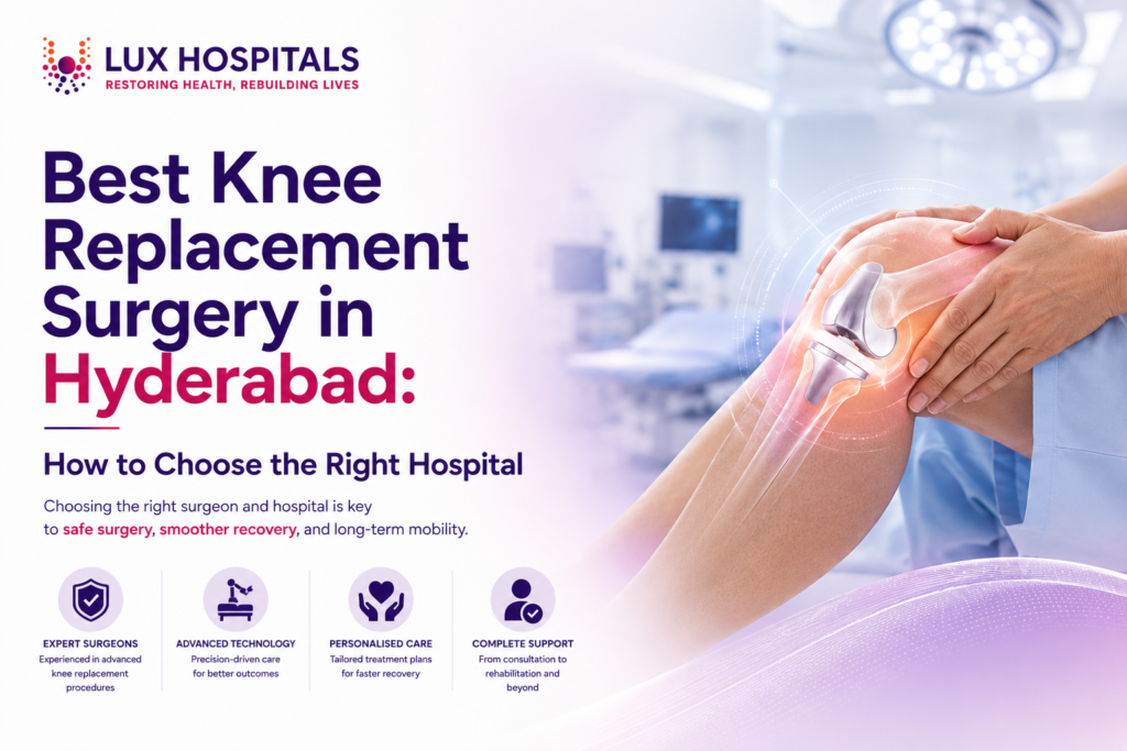 Best Knee Replacement Surgery in Hyderabad: How to Choose the Right Hospital