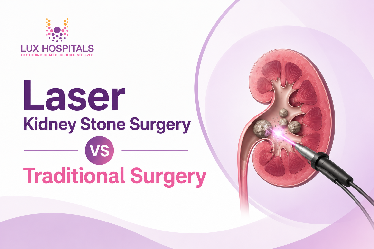 Laser Kidney Stone Surgery vs Traditional Surgery: Which Is Better?