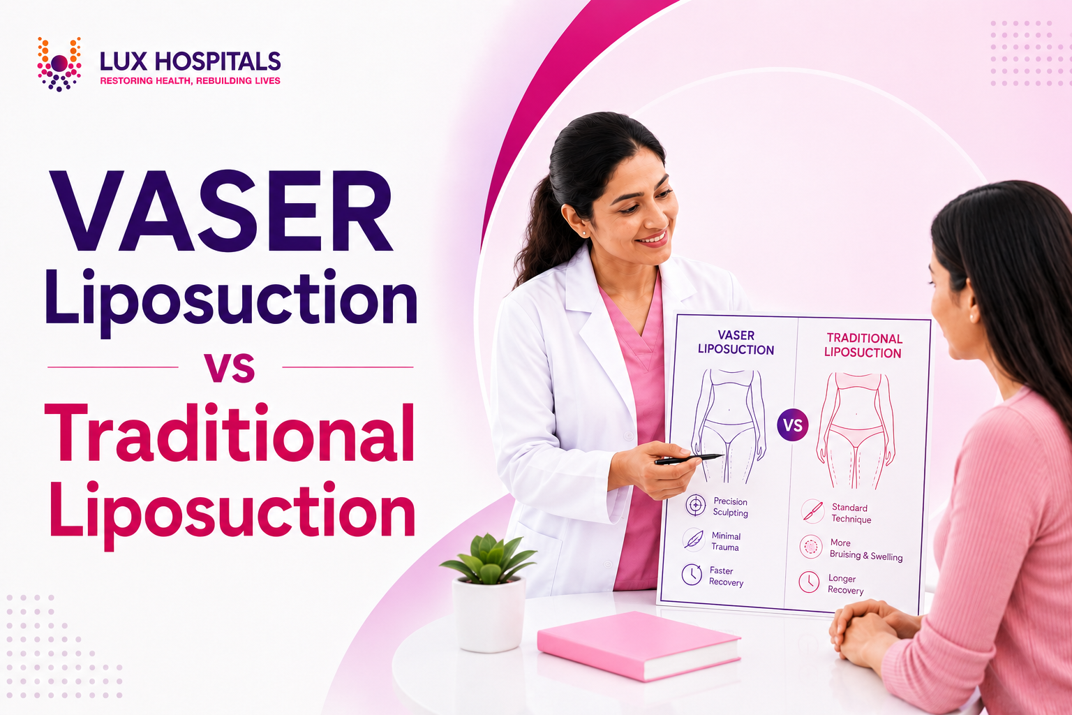 VASER Liposuction vs Traditional Liposuction: Which Is Better?