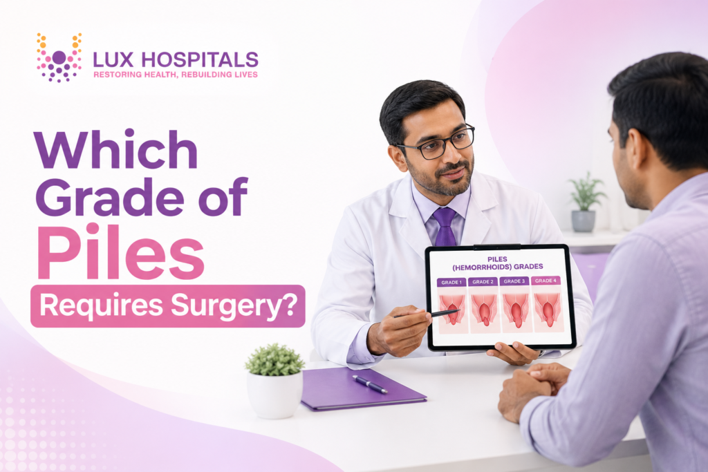 Which Grade of Piles Requires Surgery? Know When Treatment Is Necessary