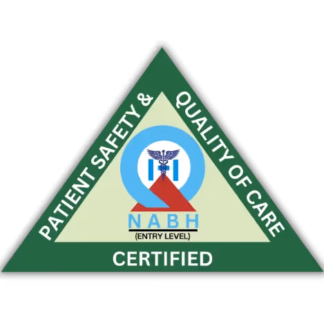 NABH Entry Level Certification Badge - Lux Hospitals Hyderabad